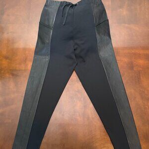 Made in Italy - Women's MISSION STATEMENT Pants Black/Brown - Size 3 - NWOT's